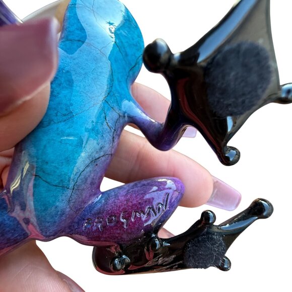 Frogman Bronze Frog Sculpture "Evo" By Tim Cotterill Limited Edition - Picture 7 of 8